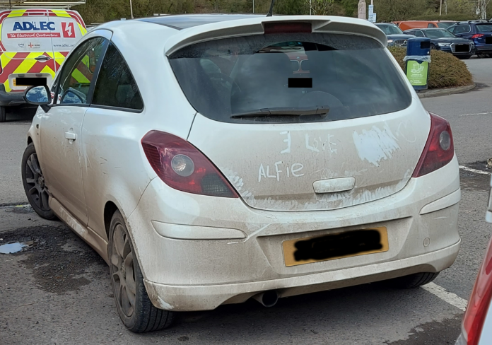 Gross Rear of car 2